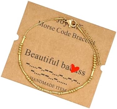 JoycuFF Morse Code Bracelet