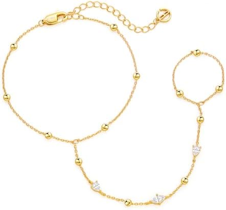 Cicy Bell Hand Chain Bracelet