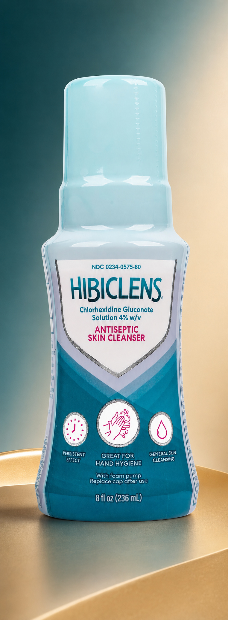 Bottle of Hibiclens antiseptic skin cleanser